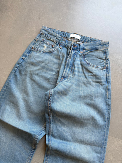 WASHED BAGGY DENIM