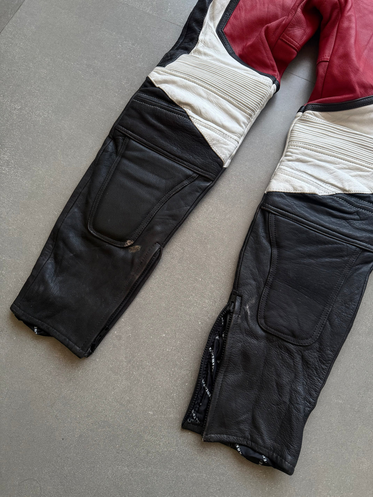 VINTAGE W.KRAWEHL LEATHER PANT