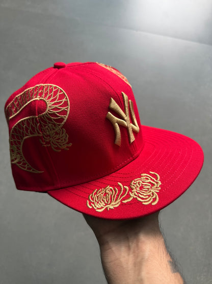 CUSTOMISED NY FITTED CAP