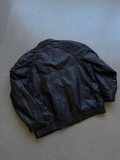 VINTAGE ST MICHAEL LEATHER JACKET