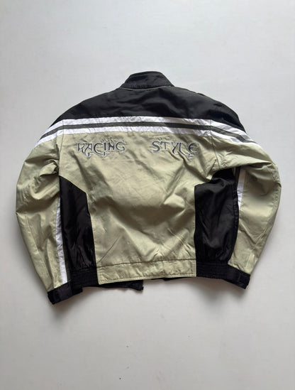 VINTAGE RACING STYLE OVER SPEED RACING JACKET (safety pads)