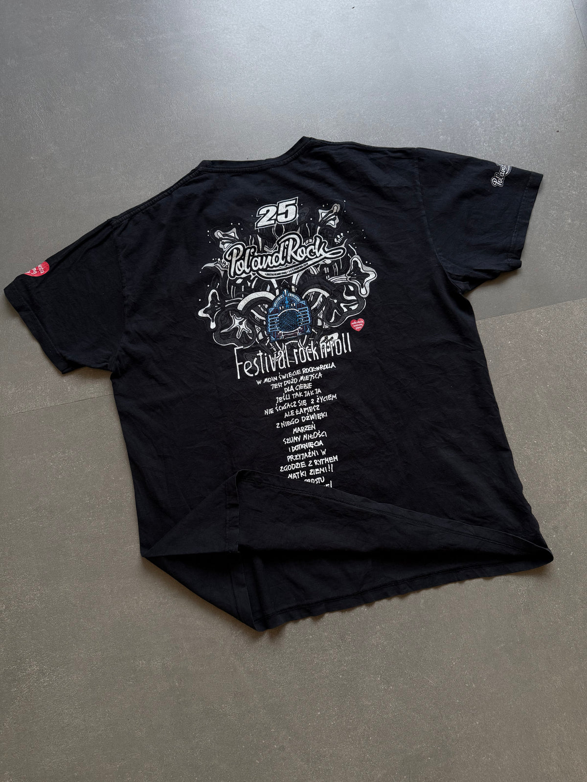 VINTAGE POL’ AND ROCK GRAPHIC TEE