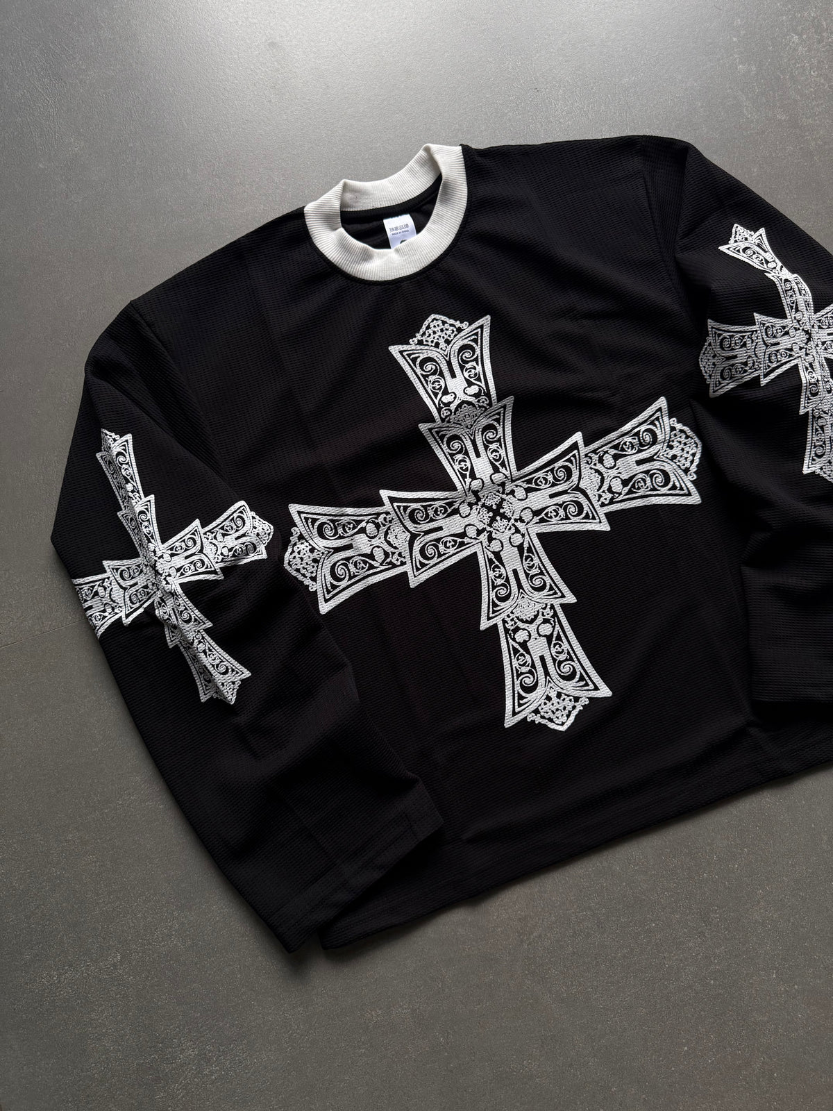 GRAPHIC WAFFLE TEE