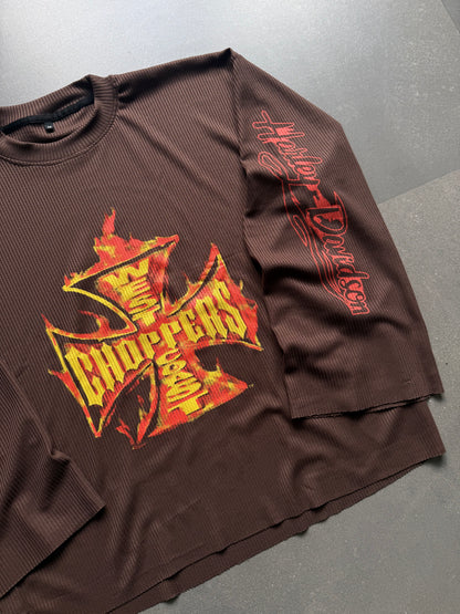 CHOPPERS WAFFLE TEE