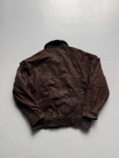 VINTAGE PROTOCOL LEATHER JACKET