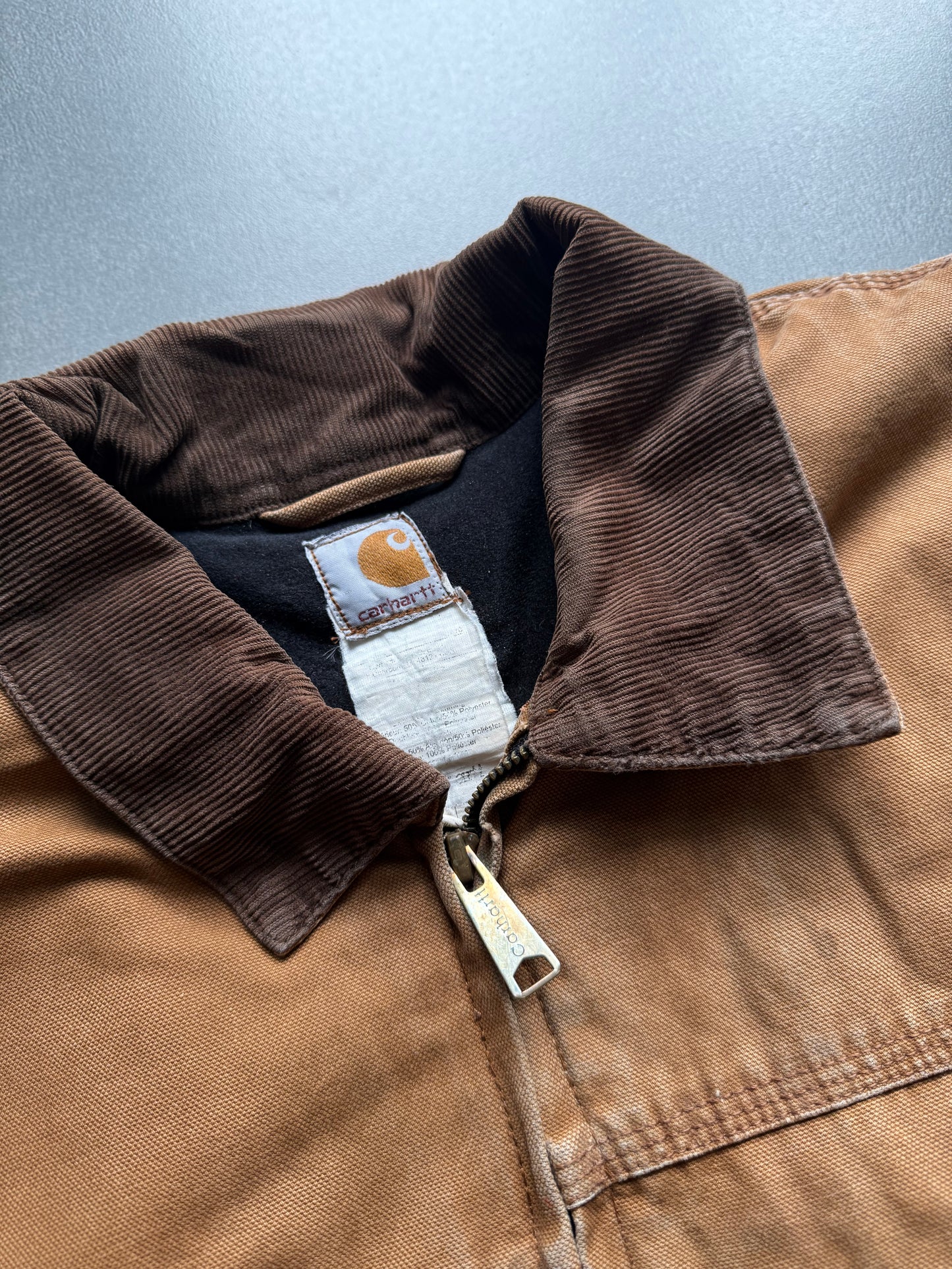 VINTAGE CARHARTT J140 BLK DUCK CANVAS JACKET (rare find)
