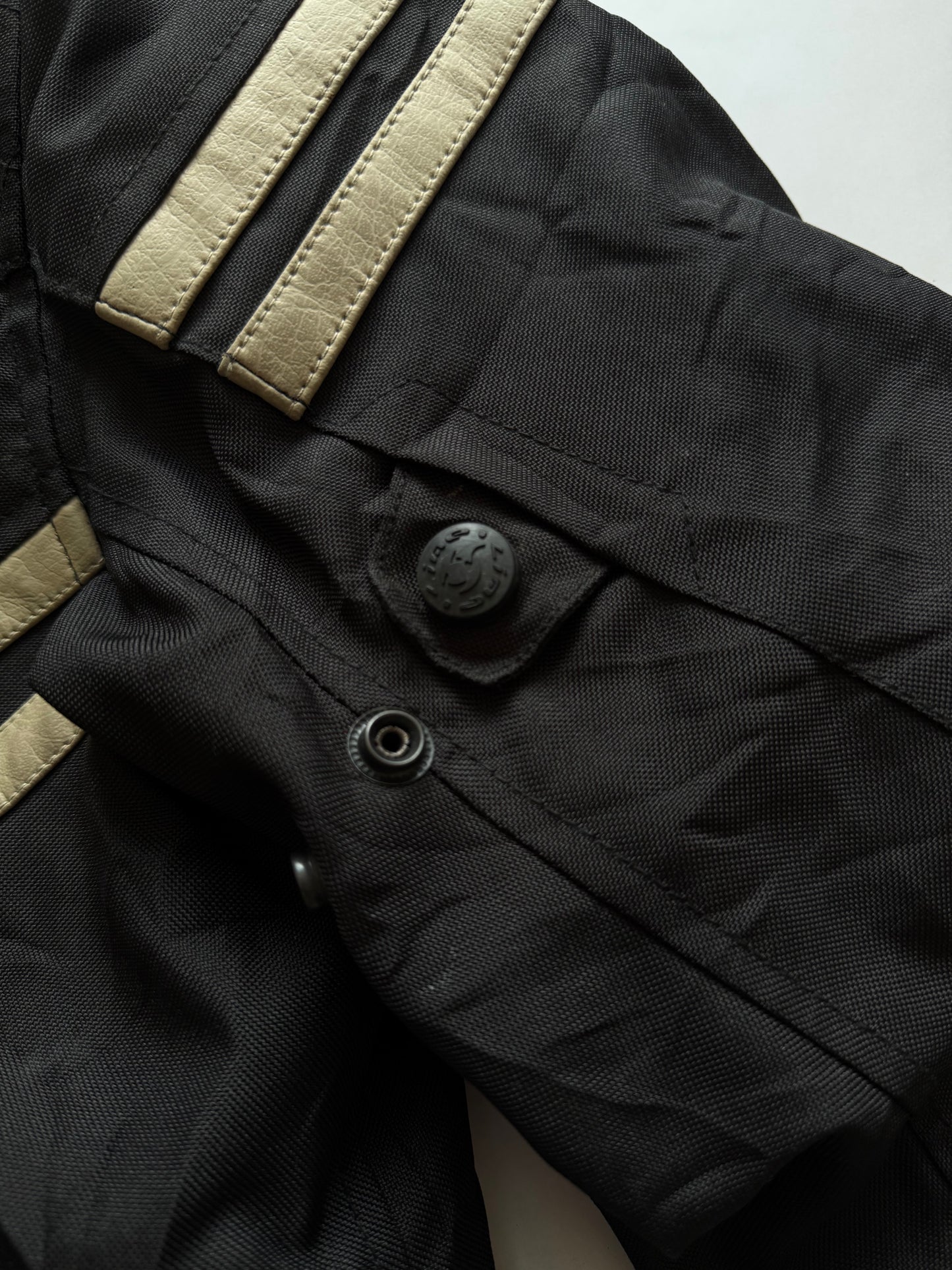 VINTAGE LIME RACING JACKET (shoulder safety pad)