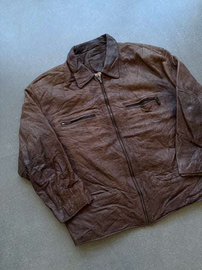 VINTAGE TRAPPER GENIUNE LEATHER JACKET