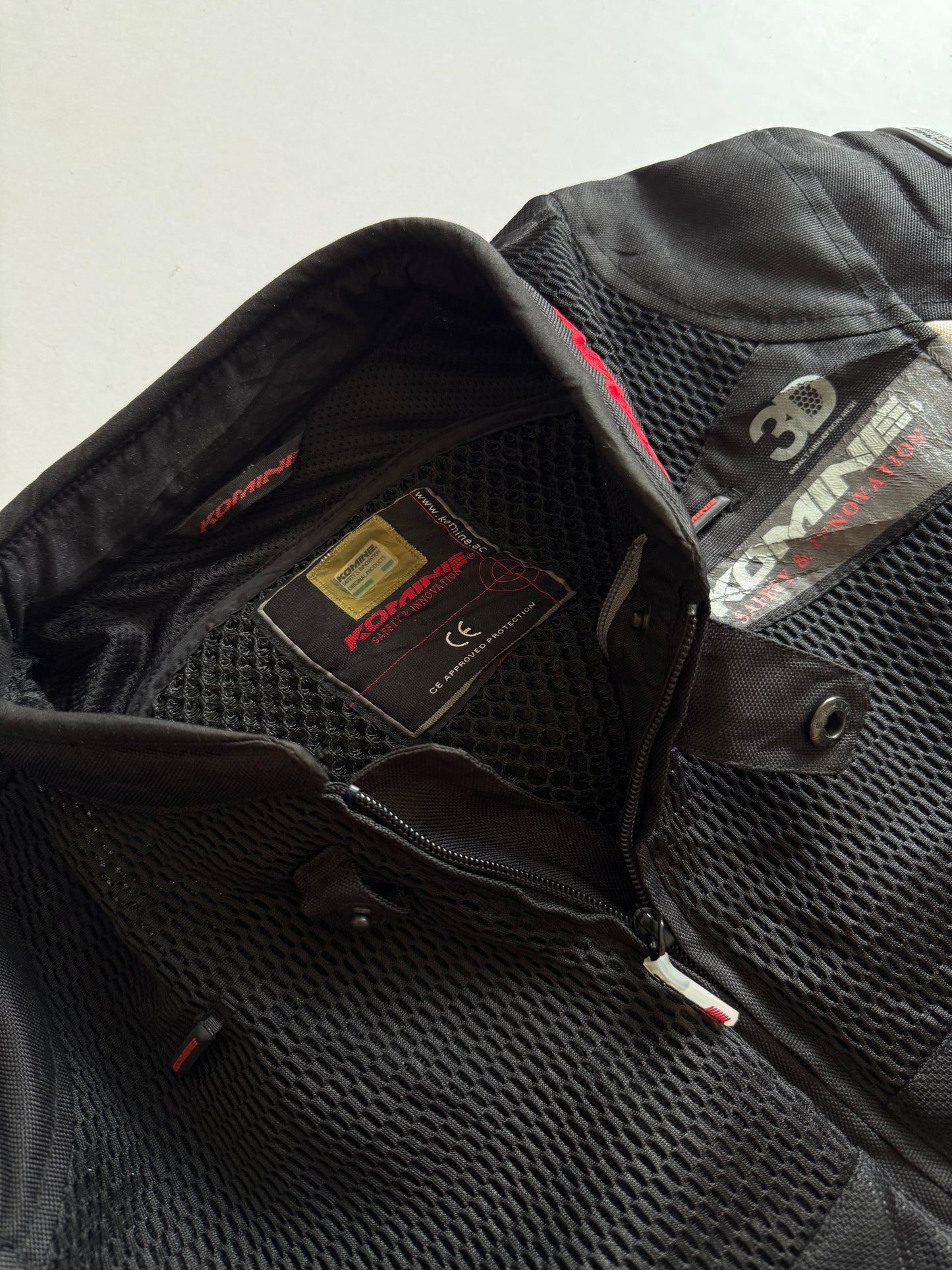VINTAGE KOMINE RACING JACKET (safety pads)