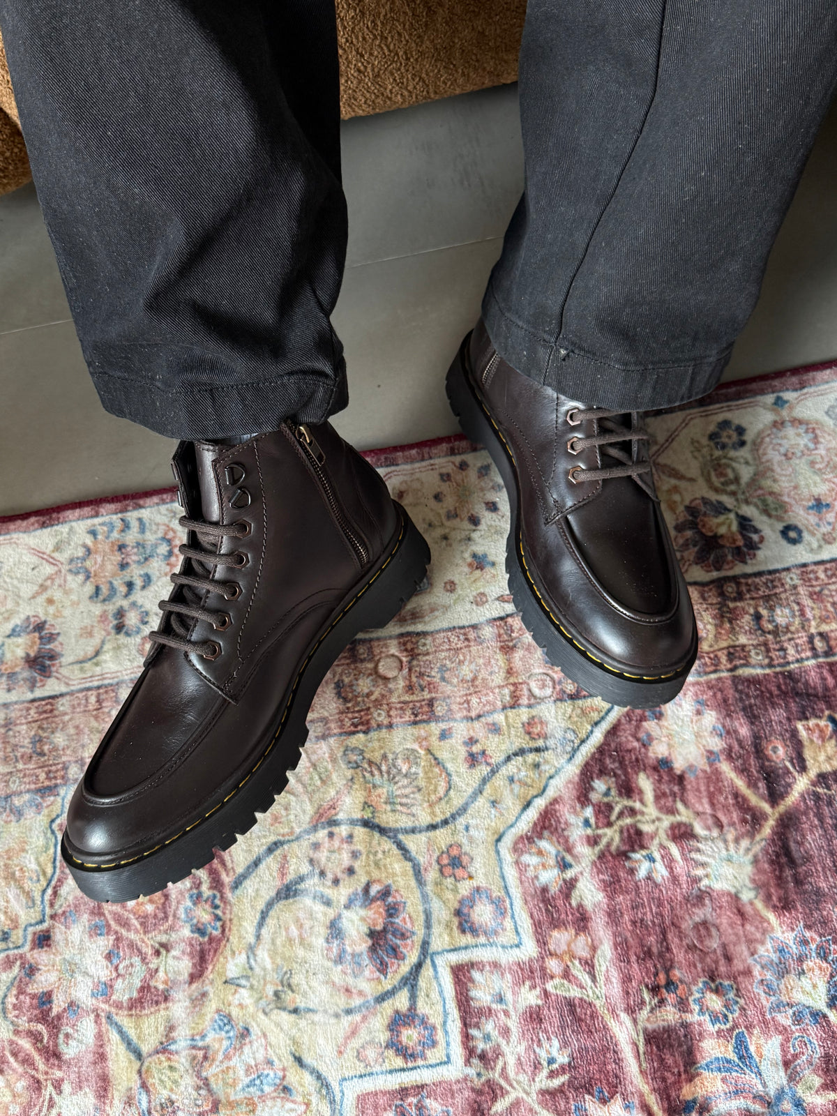 BRITISH PETRON STYLE BOOTS (OG LEATHER)