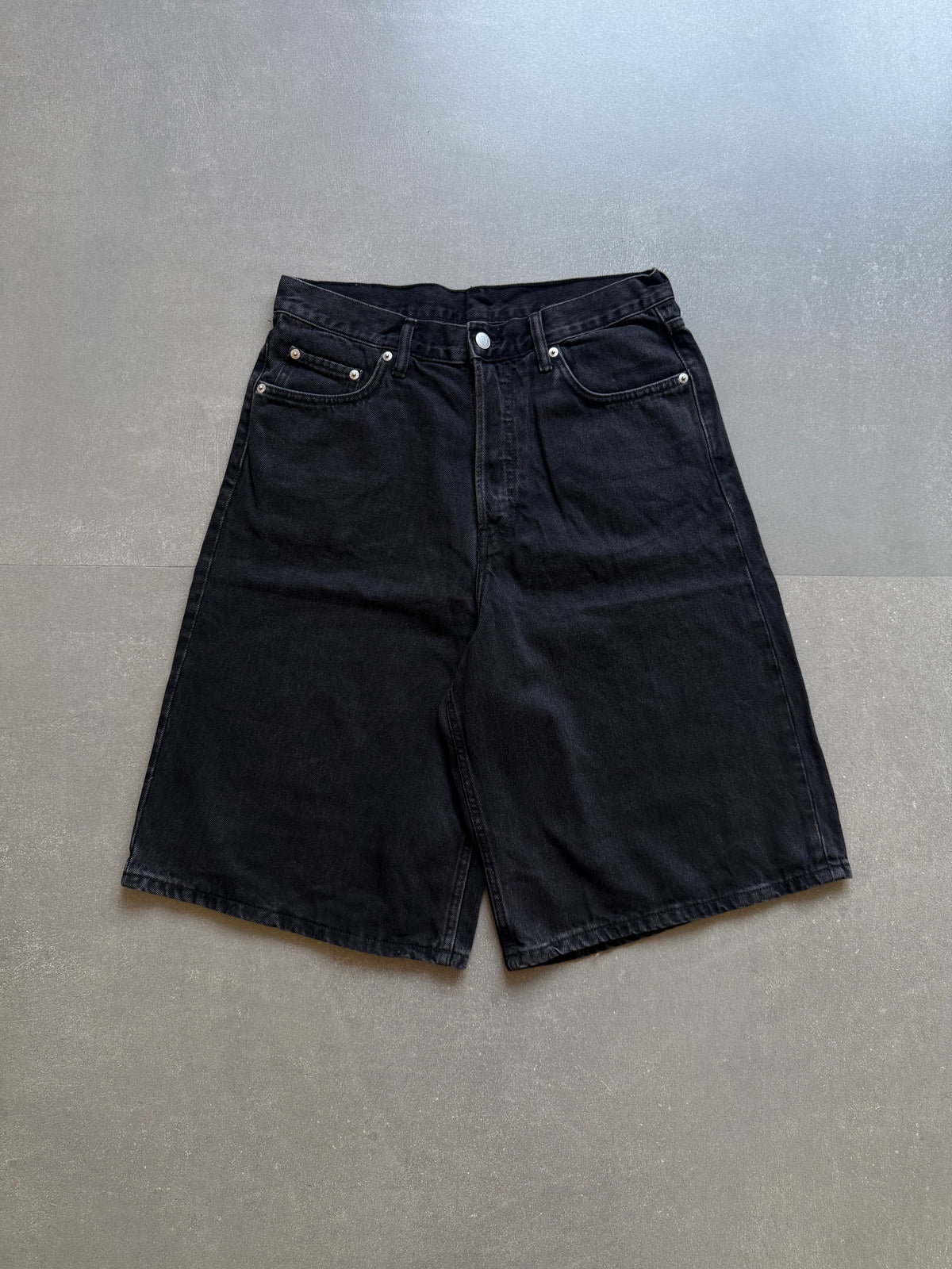 WASHED CHARCOAL JORTS