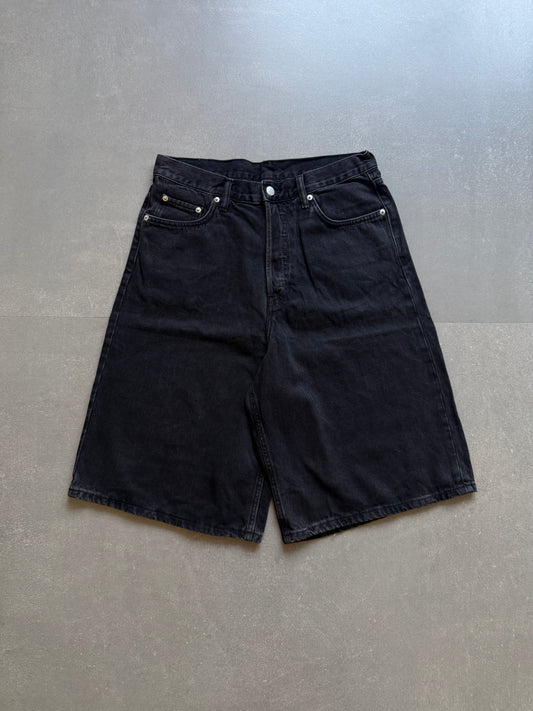 WASHED CHARCOAL JORTS