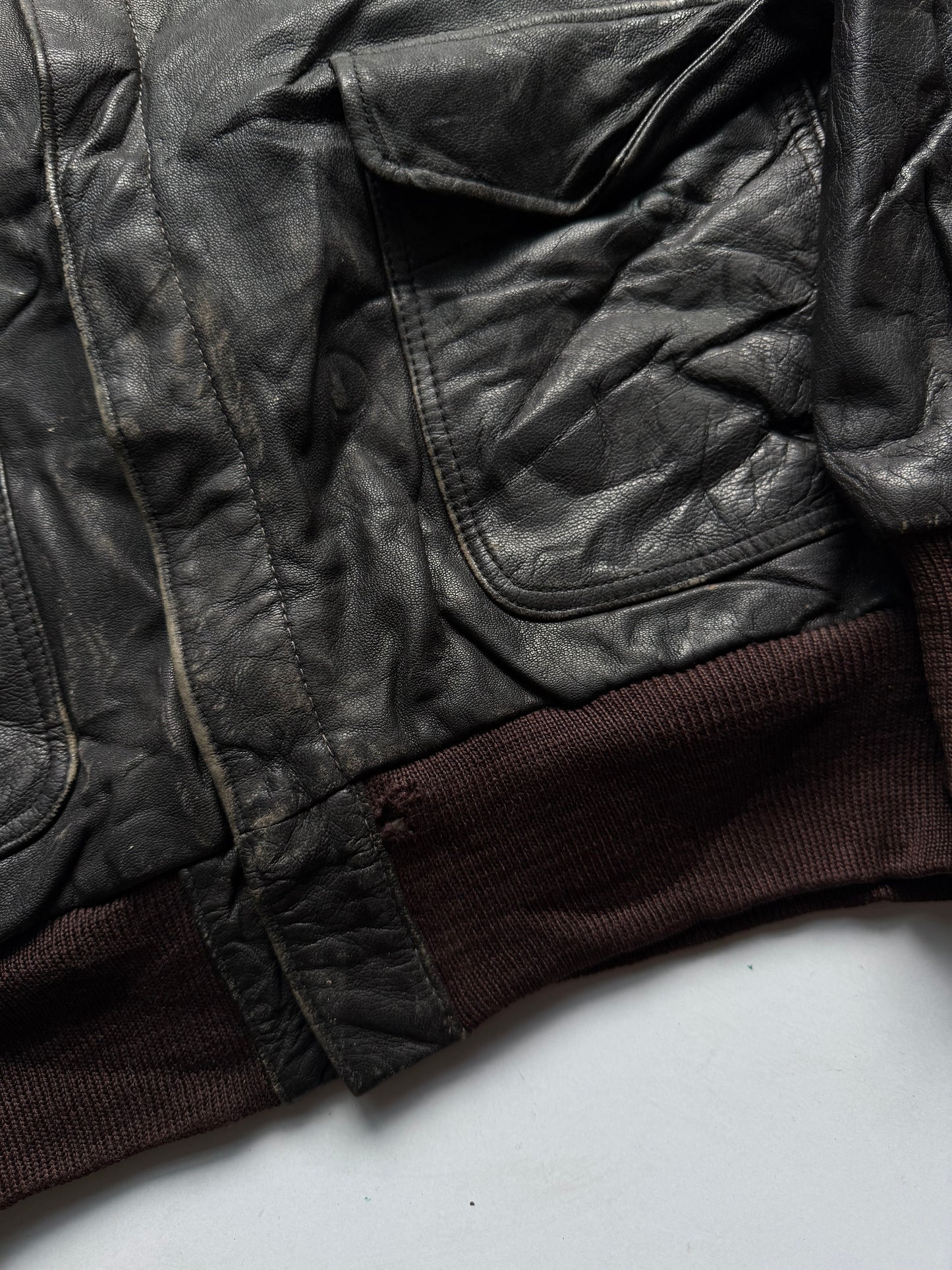 VINTAGE L.L BEAN LEATHER JACKET
