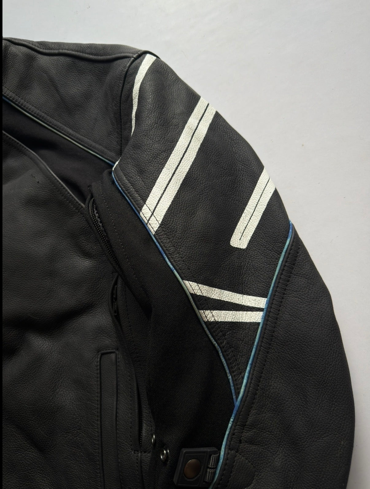 VINTAGE BUELL AMERICAN MOTORS LEATHER RACING JACKET