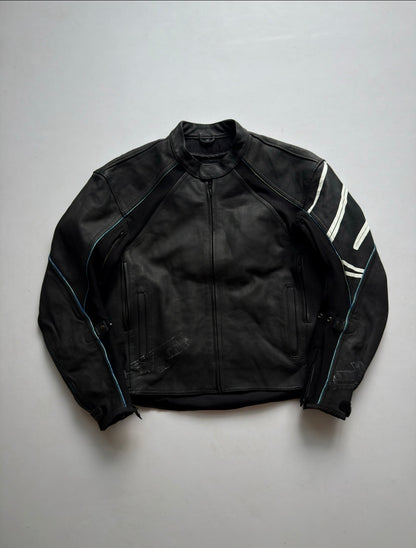 VINTAGE BUELL AMERICAN MOTORS LEATHER RACING JACKET