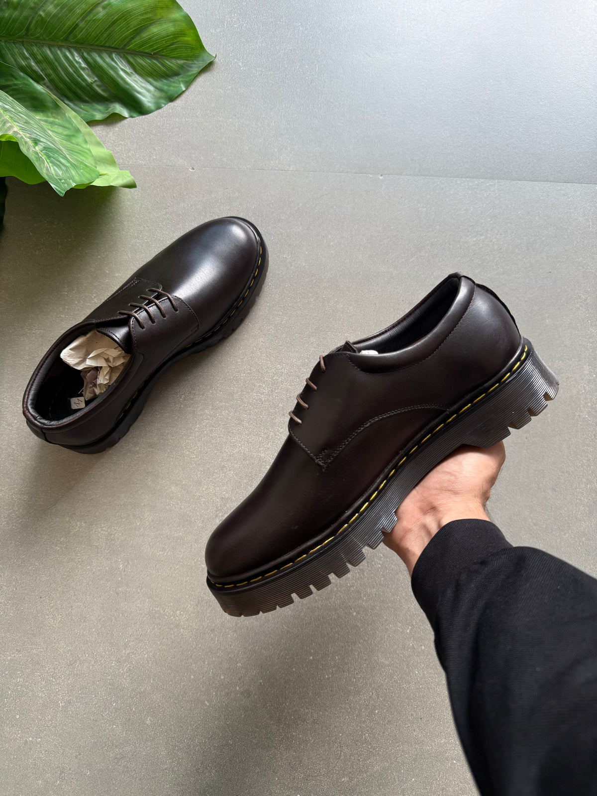 DERBY SHOES (OG LEATHER)