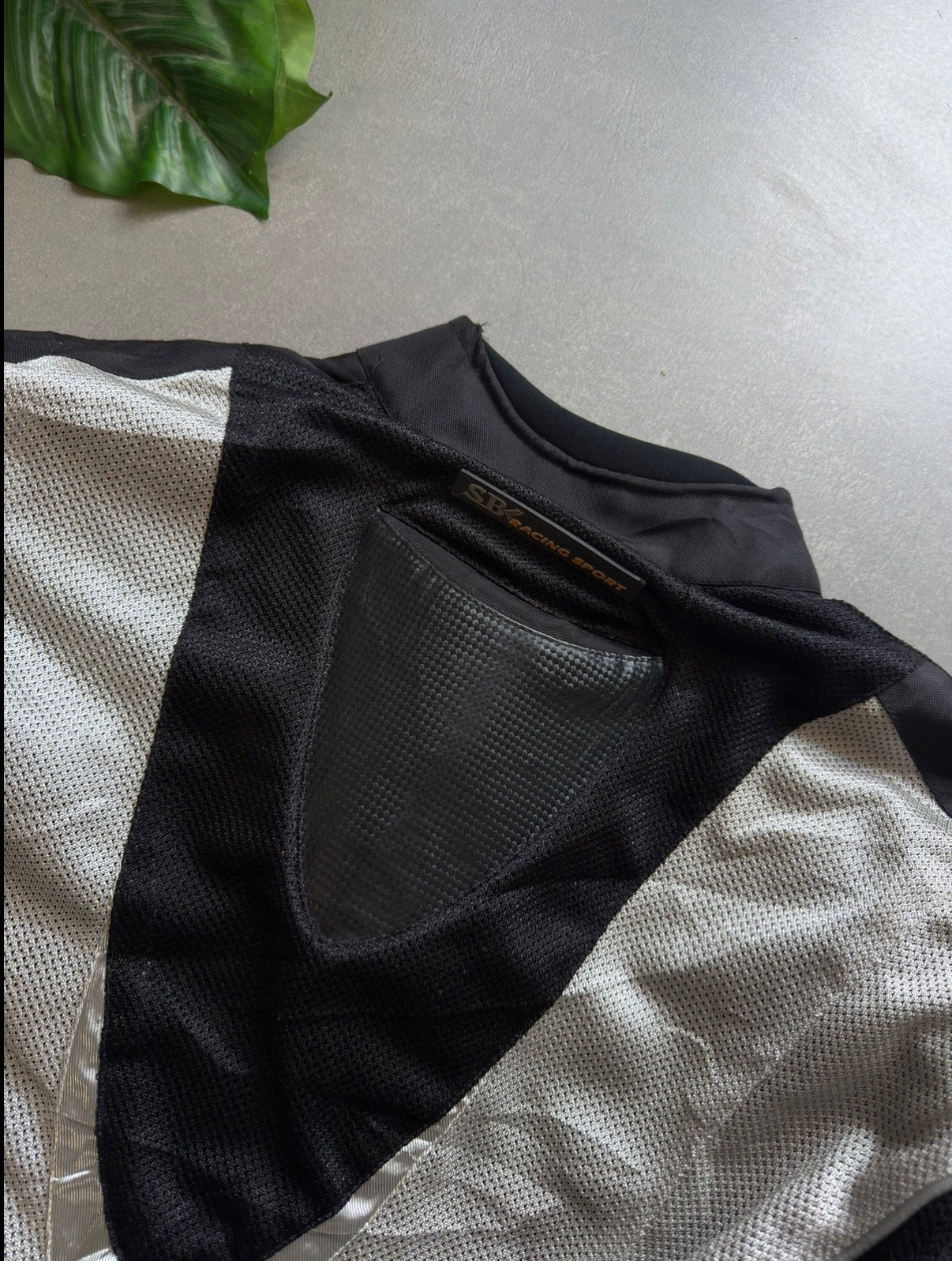 VINTAGE SBK SPORTS RACING JACKET 
(Safety pads)