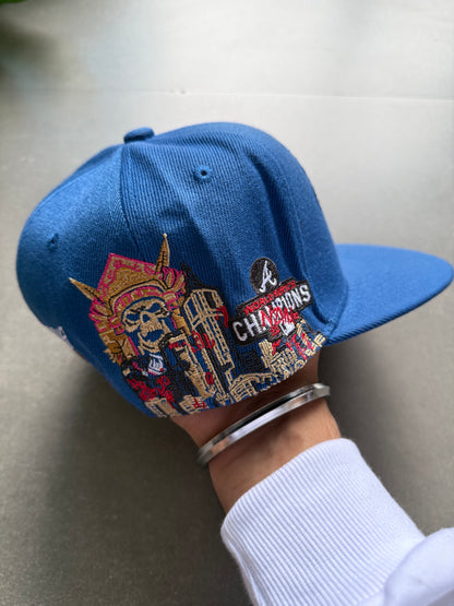 OAKLAND EMBROIDERED FITTED CAP