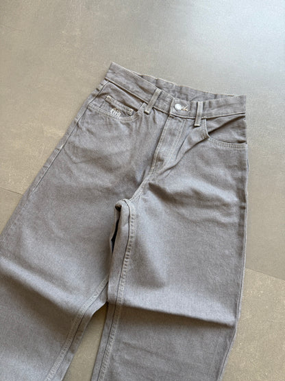 GREY BAGGY DENIM