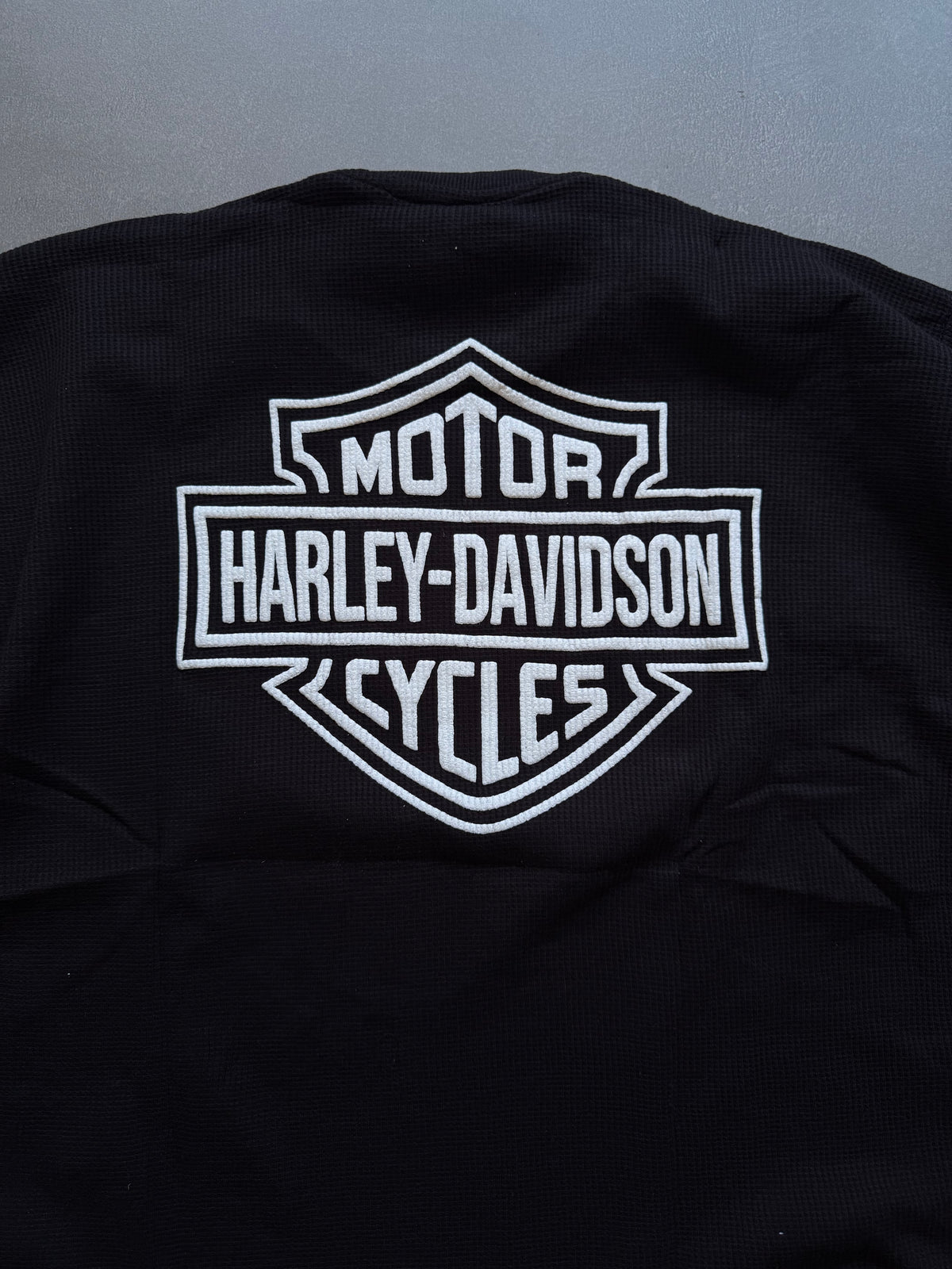 HARLEY INSPIRED WAFFLE TEE
