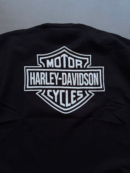 HARLEY INSPIRED WAFFLE TEE
