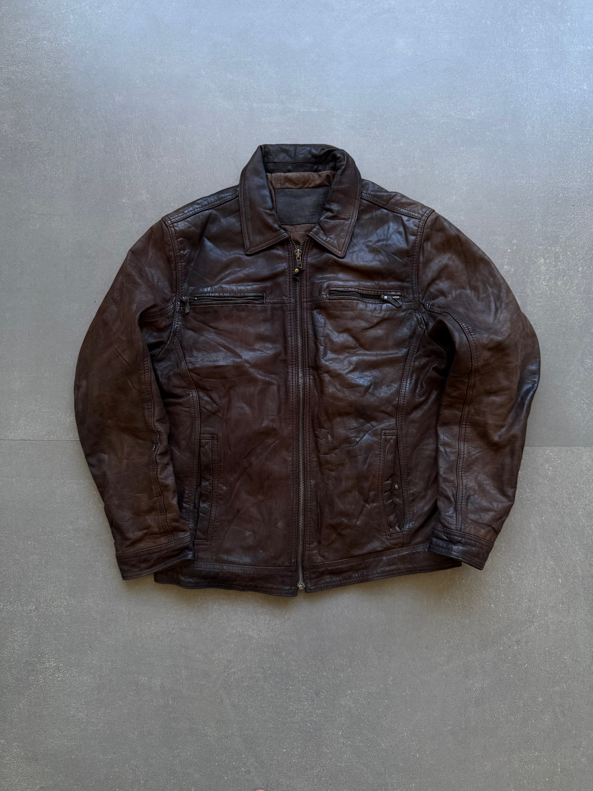 VINTAGE LEATHER JACKET