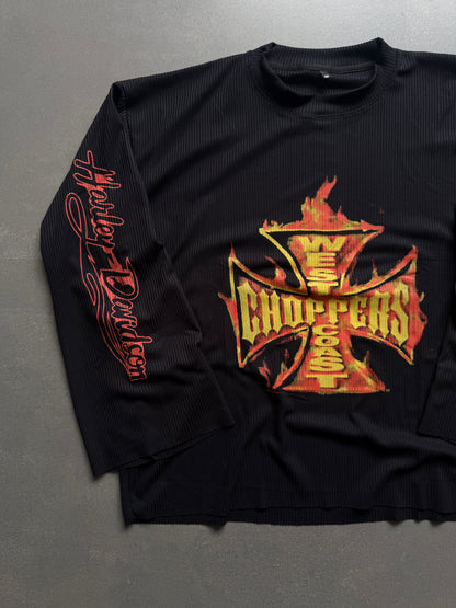 CHOPPERS WAFFLE TEE