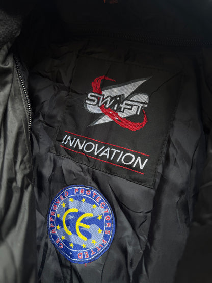 VINTAGE SWIFT SPEED QRACING JACKET 
(Looks good) (safety pads)