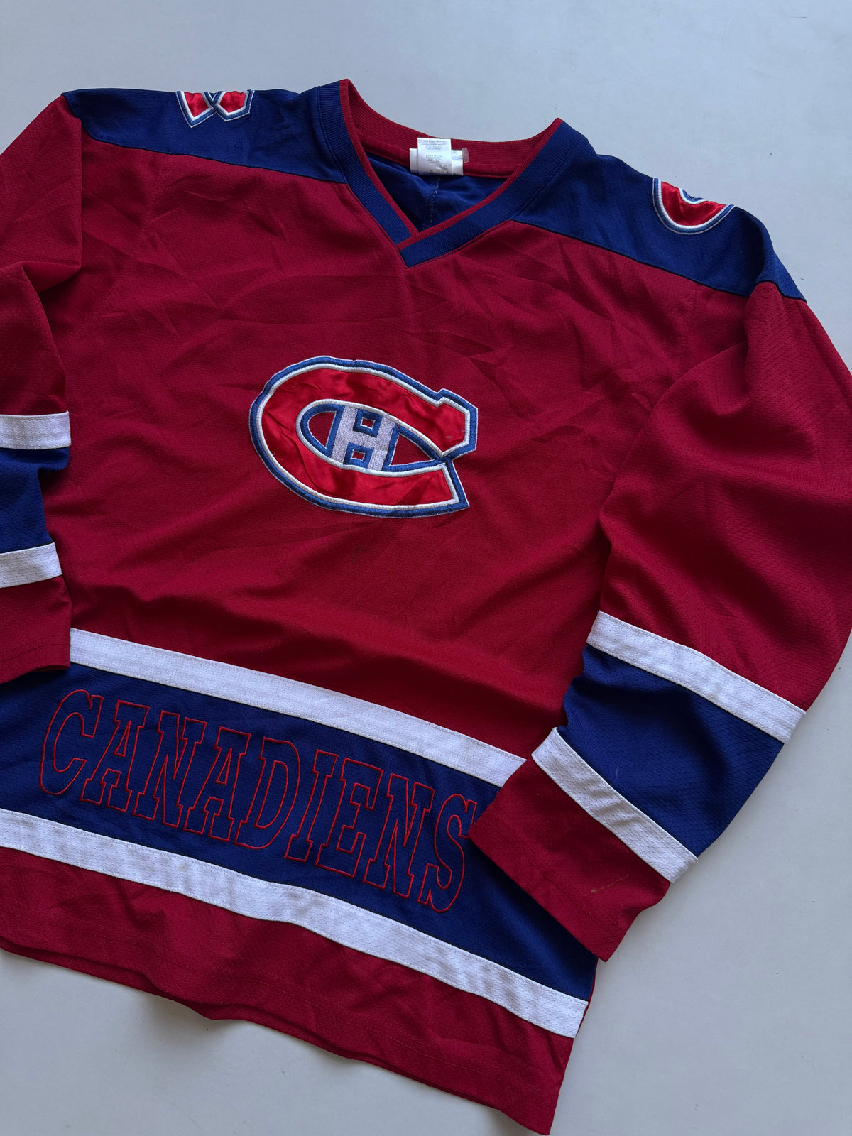 VINTAGE NHL CANADIENS HOCKEY JERSEY