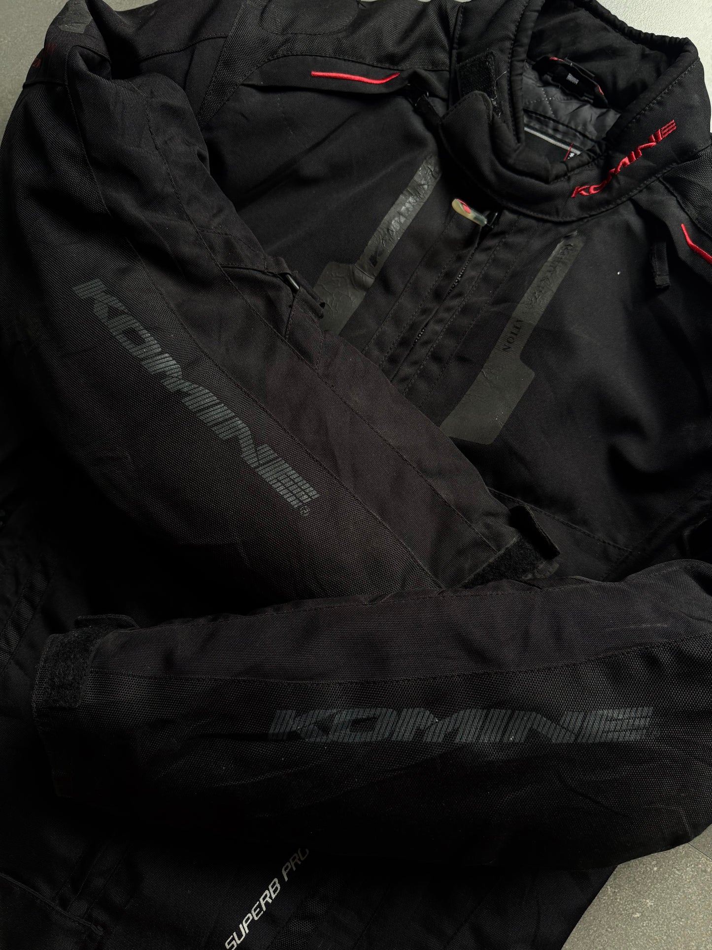 VINTAGE KOMINE RACING JACKET (safety pads)