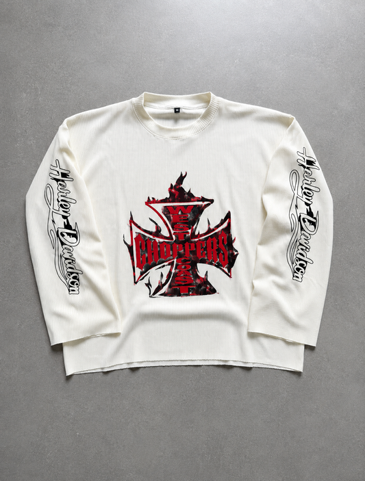 CHOPPERS WAFFLE TEE