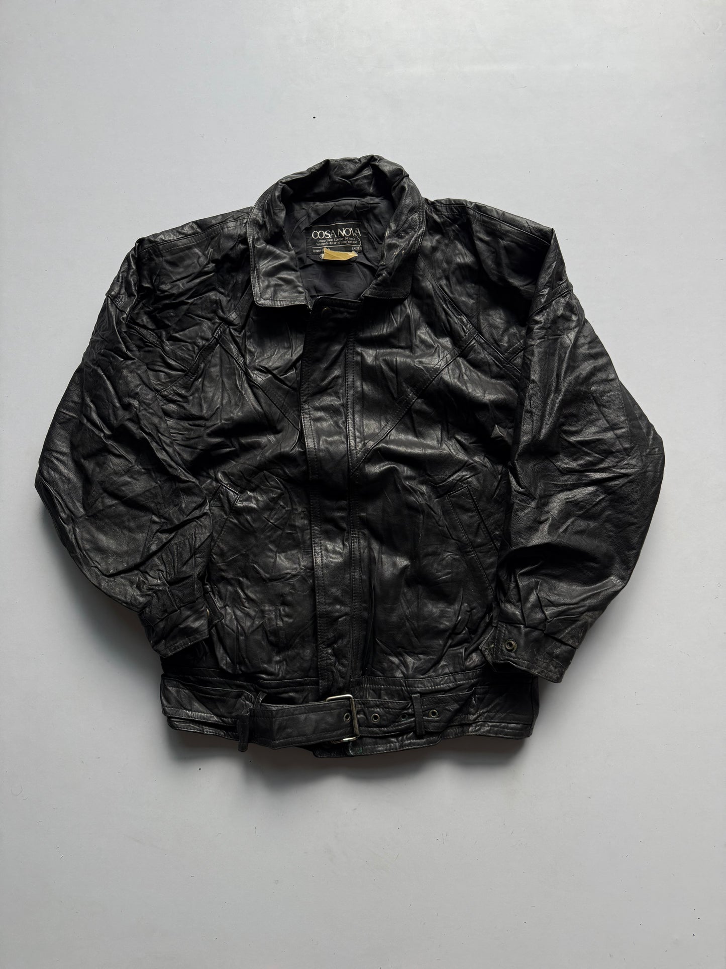 VINTAGE COSA NOVA LEATHER JACKET
