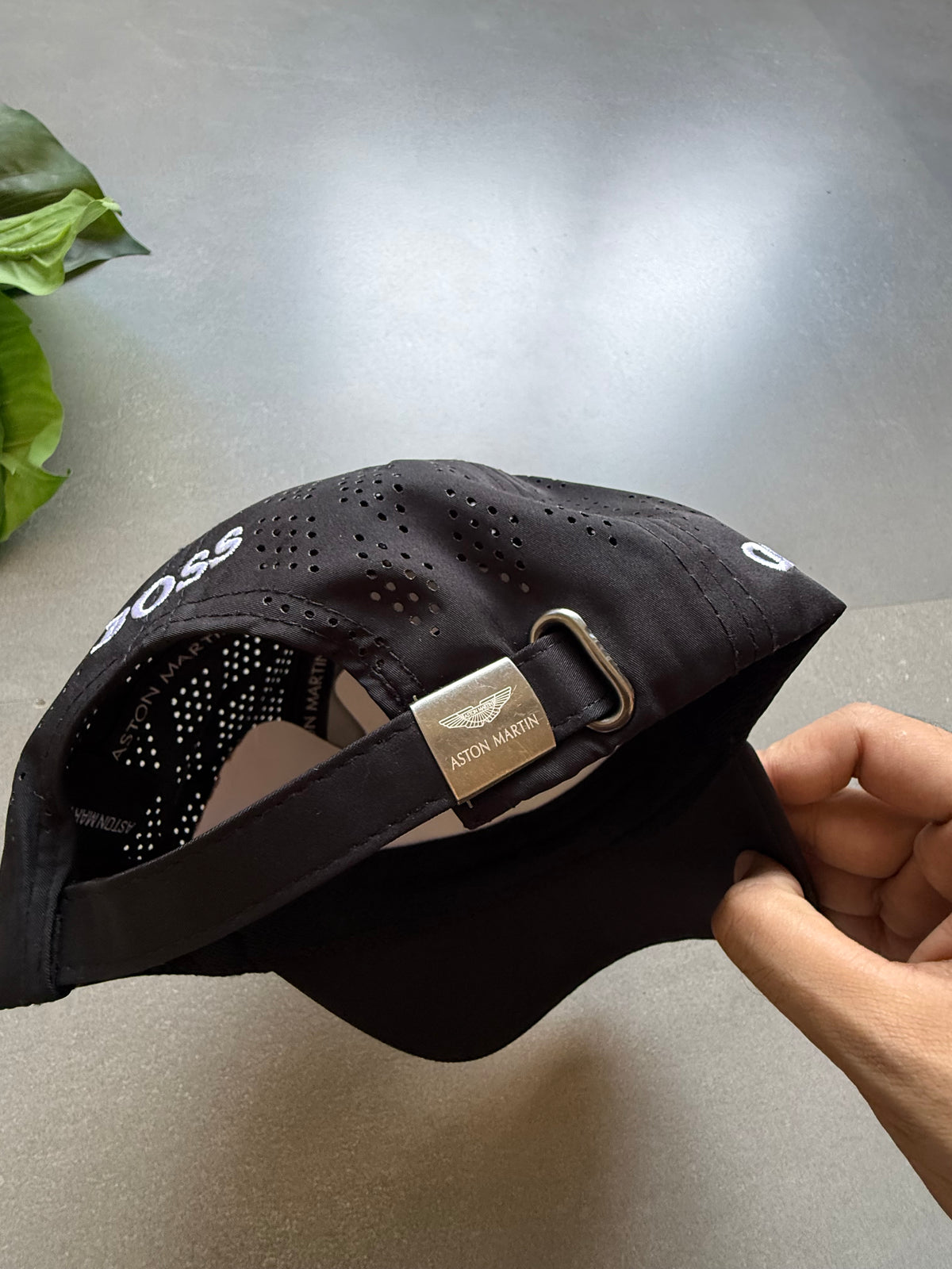 AS MARTIN F1 EMBROIDERED RACING ADJUSTABLE CAP