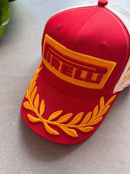 F1 PIRELLI EMBROIDERED ADJUSTABLE CAP