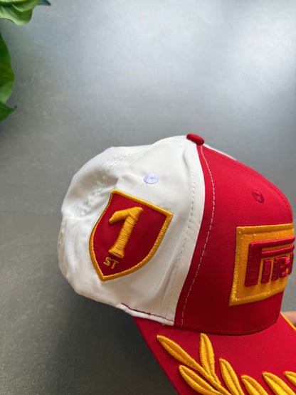 F1 PIRELLI EMBROIDERED ADJUSTABLE CAP