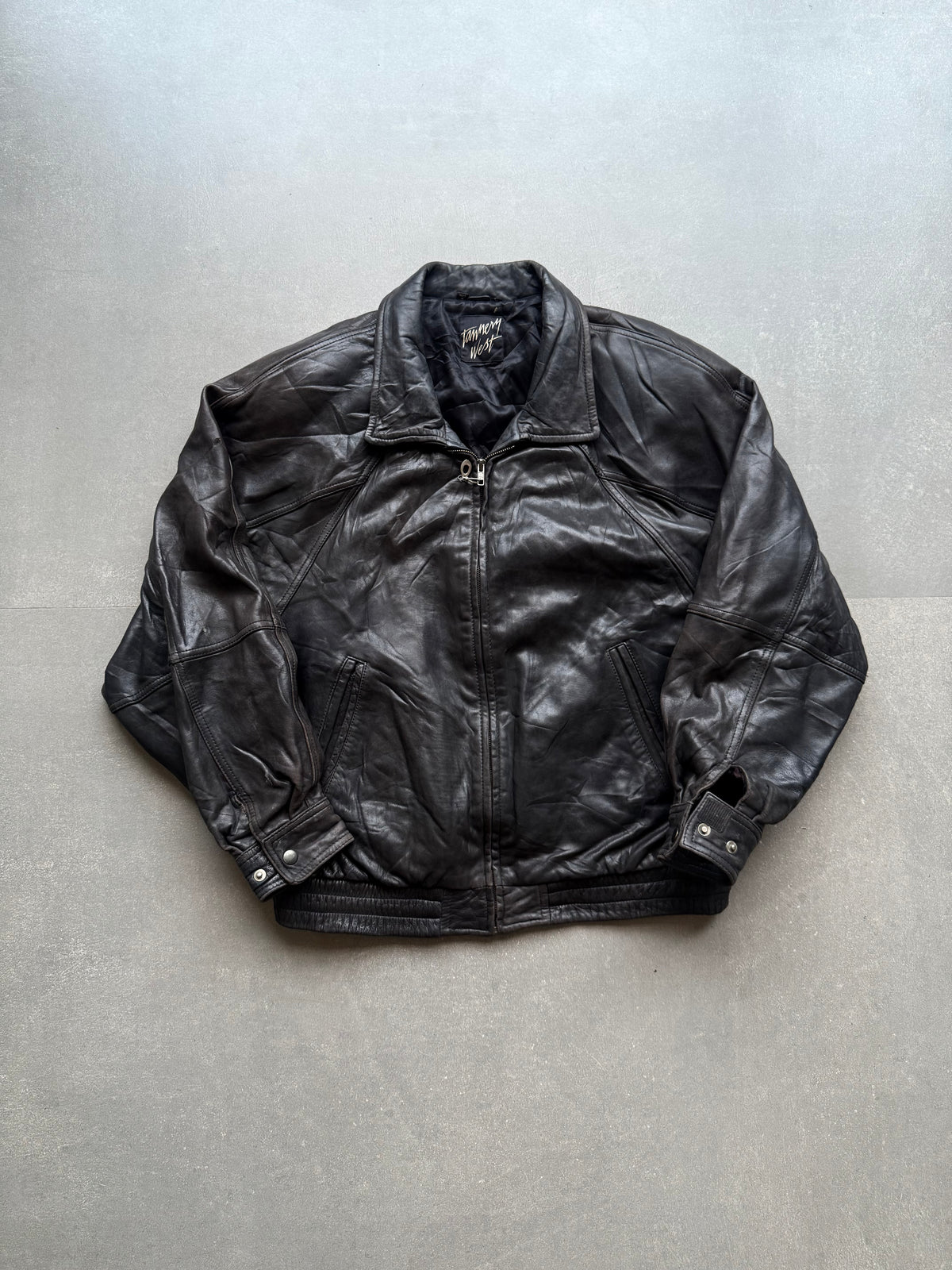 VINTAGE COUNTDOWN LEATHER JACKET