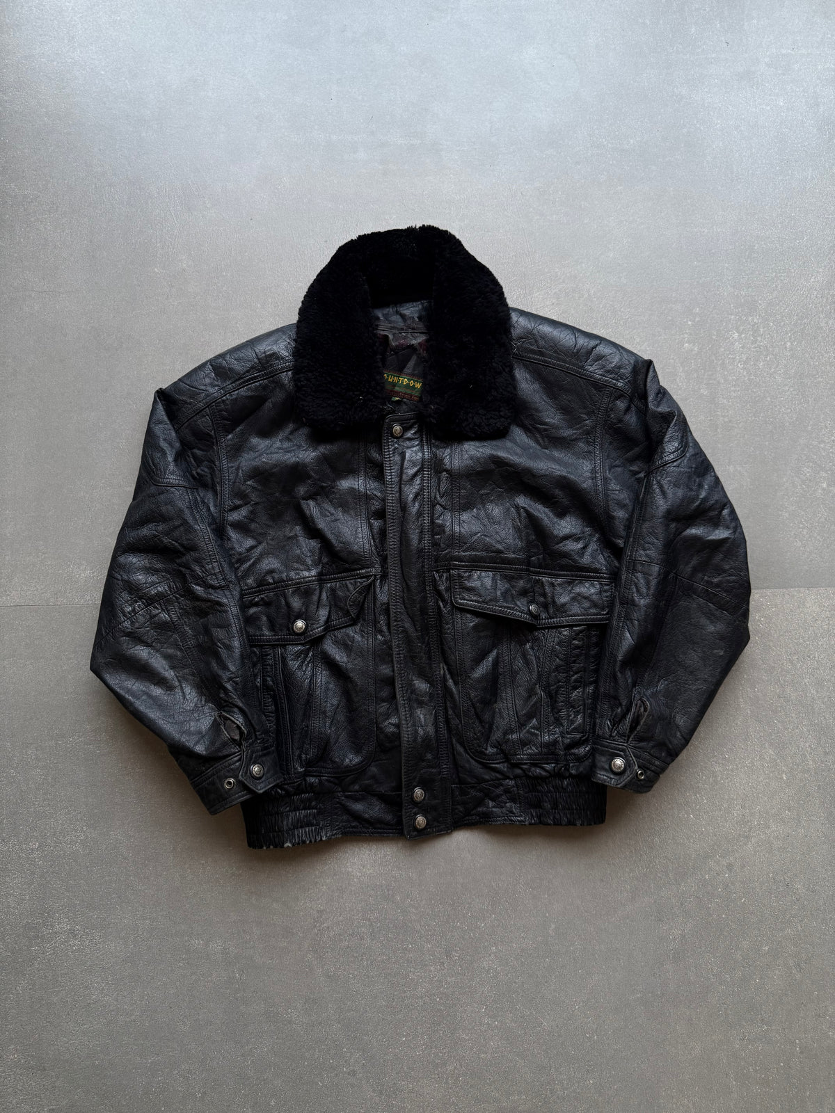 VINTAGE COUNT DOWN LEATHER JACKET