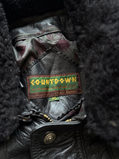 VINTAGE COUNT DOWN LEATHER JACKET