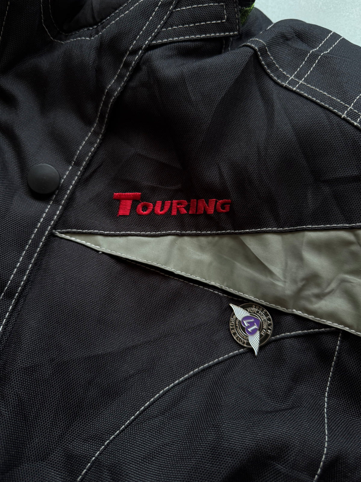 VINTAGE POLO. TOURING RACING JACKET (Safety pads)