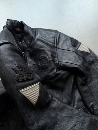VINTAGE RARE HEIN GERICKE LEATHER BIKER JACKET
