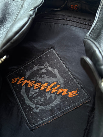 VINTAGE RARE HEIN GERICKE LEATHER BIKER JACKET