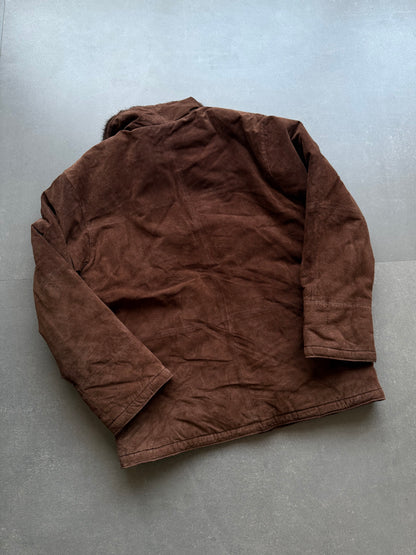VINTAGE HEAVYWEIGHT COAT SUEDE FUR JACKET