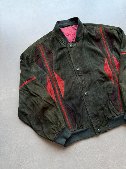 VINTAGE NAUTIC CLUB SUEDE JACKET