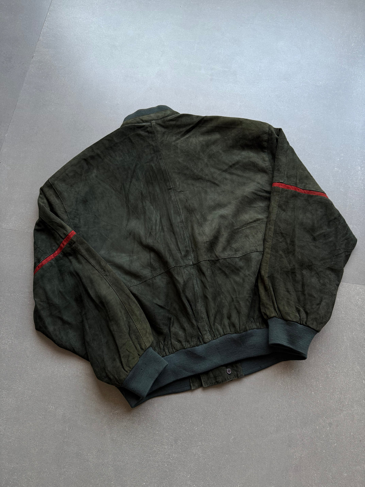 VINTAGE NAUTIC CLUB SUEDE JACKET