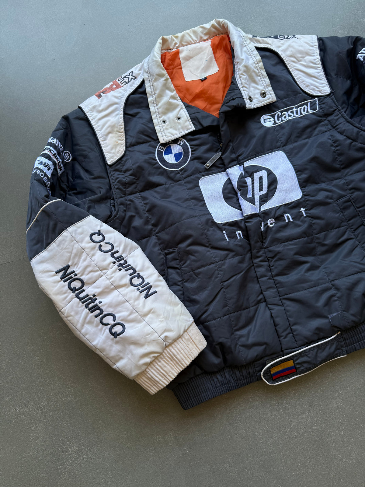 VINTAGE RARE FEDEX BMW RACING JACKET