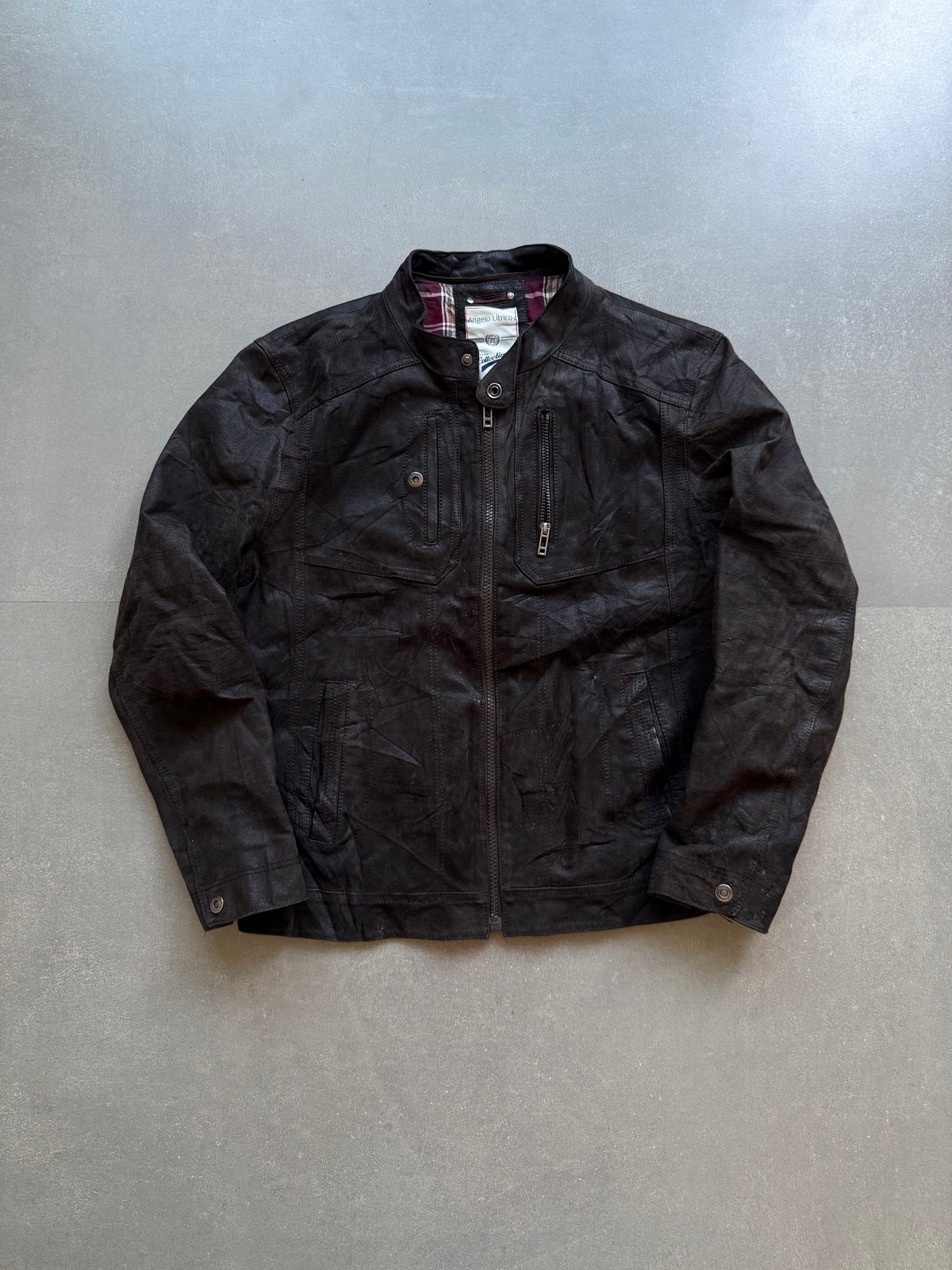 VINTAGE ANGELO LEATHER JACKET