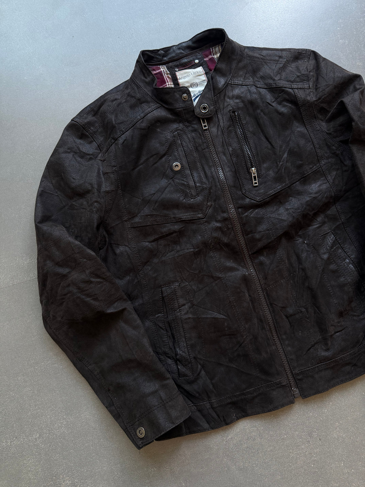 VINTAGE ANGELO LEATHER JACKET
