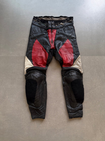 VINTAGE SPIDI LEATHER RACING PANT (safety pads)