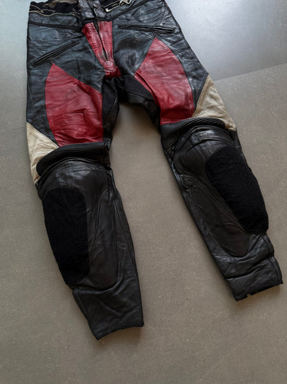 VINTAGE SPIDI LEATHER RACING PANT (safety pads)