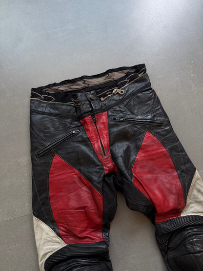 VINTAGE SPIDI LEATHER RACING PANT (safety pads)